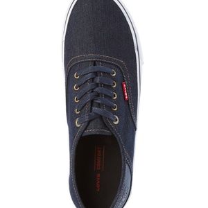 Levi's Shoes - LEVI'S Navy Monterey Denim Low-Top Sneakers SZ-13 Levi's Shoes - LEVI'S Navy Monterey Denim Low-Top Sneakers SZ-13